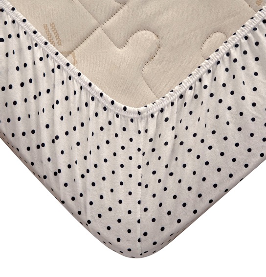 JERSEY FITTED BABY CRIB SHEETS